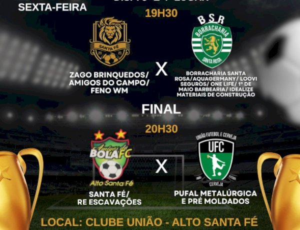 Final do Campeonato Municipal de Futebol Suíço acontece nesta sexta-feira em Nova Santa Rosa