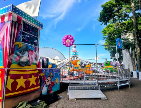 Expo Rosa 2026 terá parque de diversões com atrações para todas as idades
