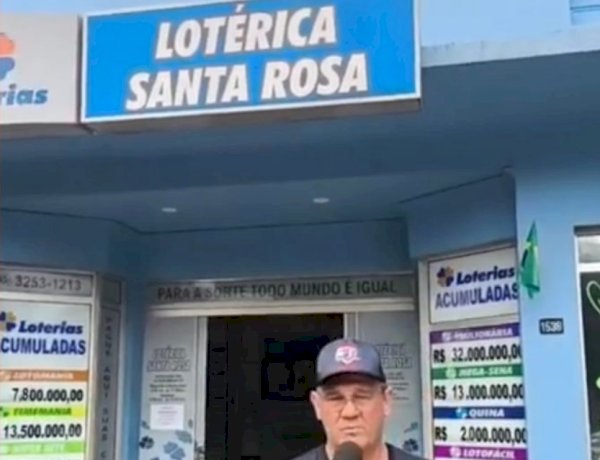 Paranaense acerta as seis dezenas da mega e leva premio de R$127.017.606,25