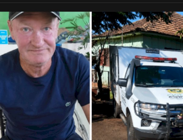 Suspeito confessa a polícia ter matado Gilmar Follmann, conhecido como “Peru”, em Nova Santa Rosa