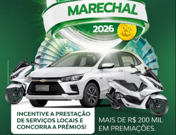 Primeiro sorteio da Nota Premiada Marechal 2026 acontece nesta quarta-feira