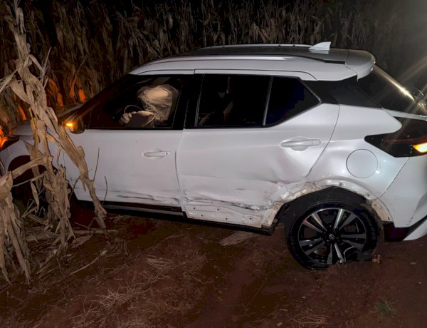 Colisão Frontal na PR-239 Deixa Motorista Ferido em Assis Chateaubriand