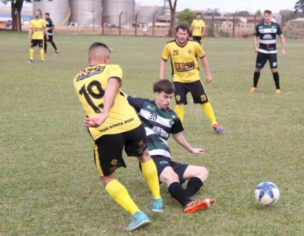 Nova Santa Rosa. 17 gols foram marcados na terceira rodada do municipal de campo