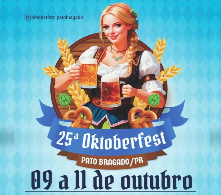 25ª Oktoberfest de Pato Bragado começa  hoje  (09)