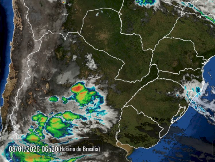 A microrregião de Marechal Cândido Rondon terá calor intenso hoje (08) e amanha  e tempestades no fim de semana