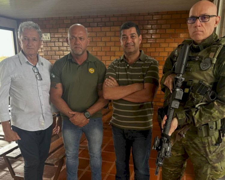 Secretário de Segurança Pública do Paraná cumpre agenda no Oeste e participa da inauguração da Base de Fronteira em Santa Helena