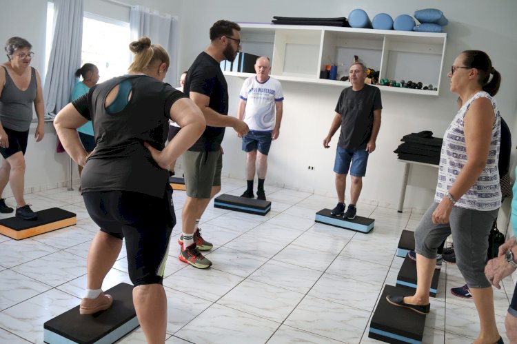 Programa Academia da Saúde – Saúde em Equilíbrio inicia atividades com ampla participação em Nova Santa Rosa