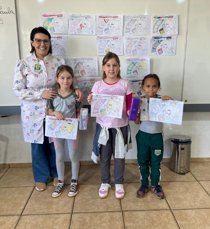 Secretaria de Saúde reforça ações de odontologia no Programa Saúde na Escola em Marechal Rondon