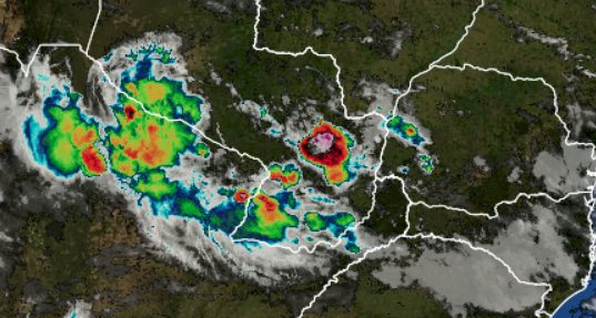 Previsão de chuva se confirma  e acumula até 26 mm na microrregião de Marechal Rondon até às 9h desta sexta-feira (20)