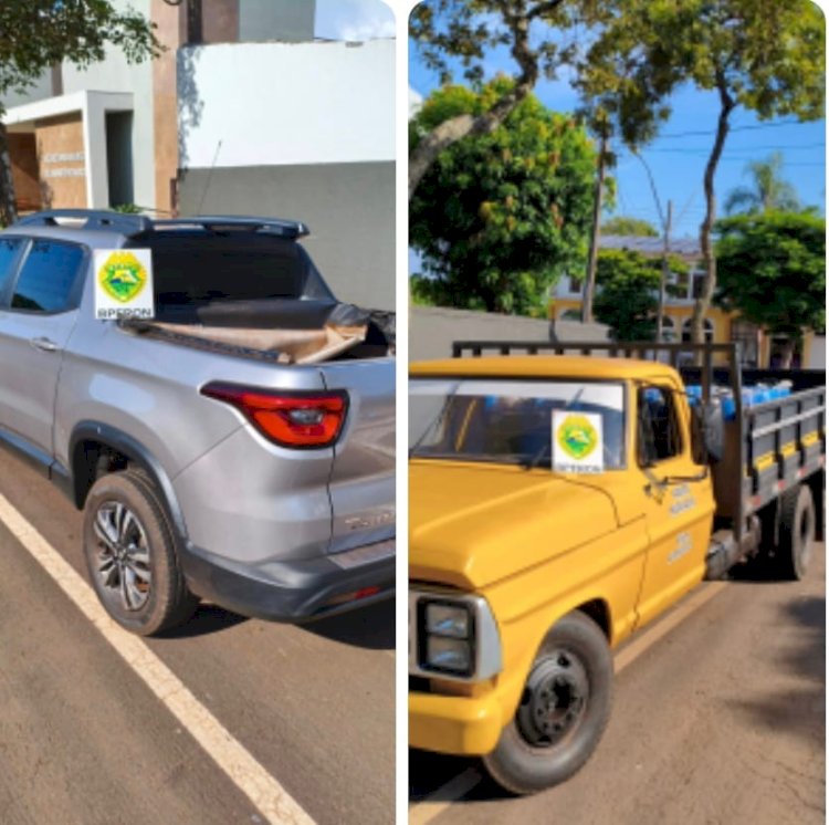 Ação conjunta apreende 950 litros de combustível e prende homem em Santa Helena