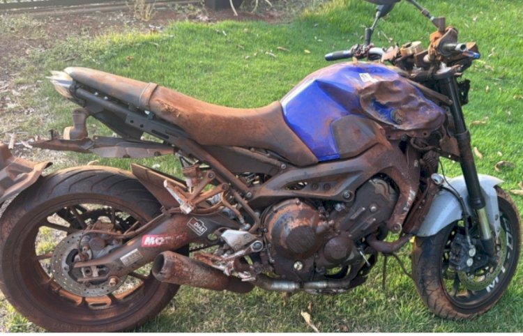 Acidente entre moto e carro deixa motociclista ferido entre Guaíra e Mercedes