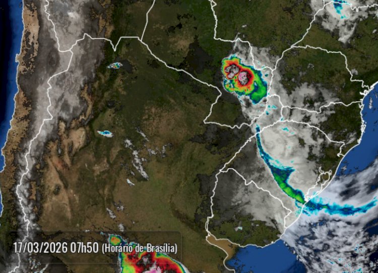 Previsão indica chuva e temporais nesta terça e quarta em Marechal Rondon e  região