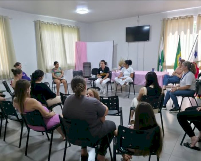 Encontro de Gestantes destaca cuidados odontológicos em Nova Santa Rosa