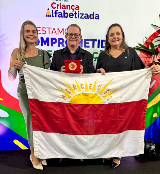 Mercedes conquista Selo Ouro do MEC em alfabetização pelo segundo ano consecutivo