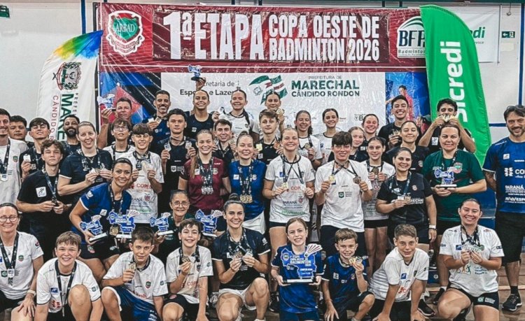 Marechal Rondon domina primeira etapa da Copa Oeste de Badminton