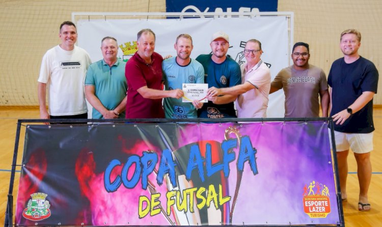 Copa Alfa de Futsal tem campeão definido nos pênaltis em Mercedes