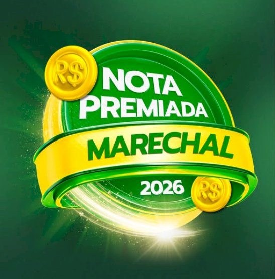 Notas fiscais já valem para a campanha Nota Premiada Marechal desde 1º de março