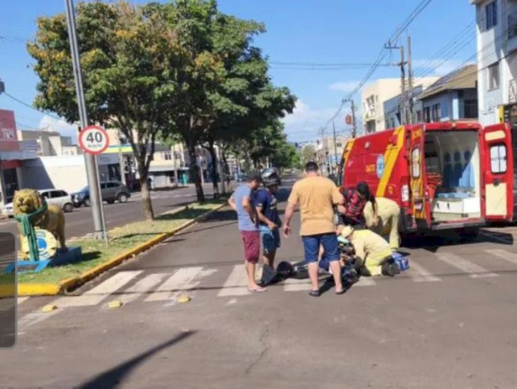 Sequência de acidentes com motos deixa cinco feridos em Marechal Rondon durantes três dias seguidos