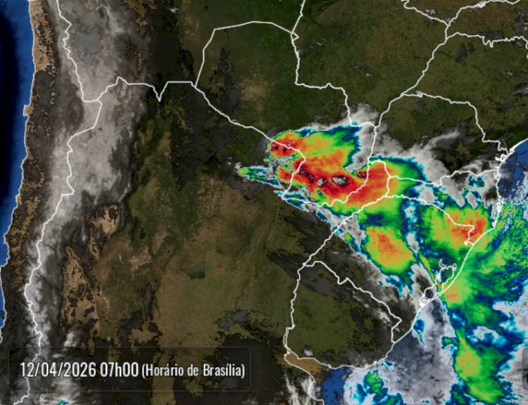 Domingo será de chuva e temperaturas amenas em Marechal Rondon e região