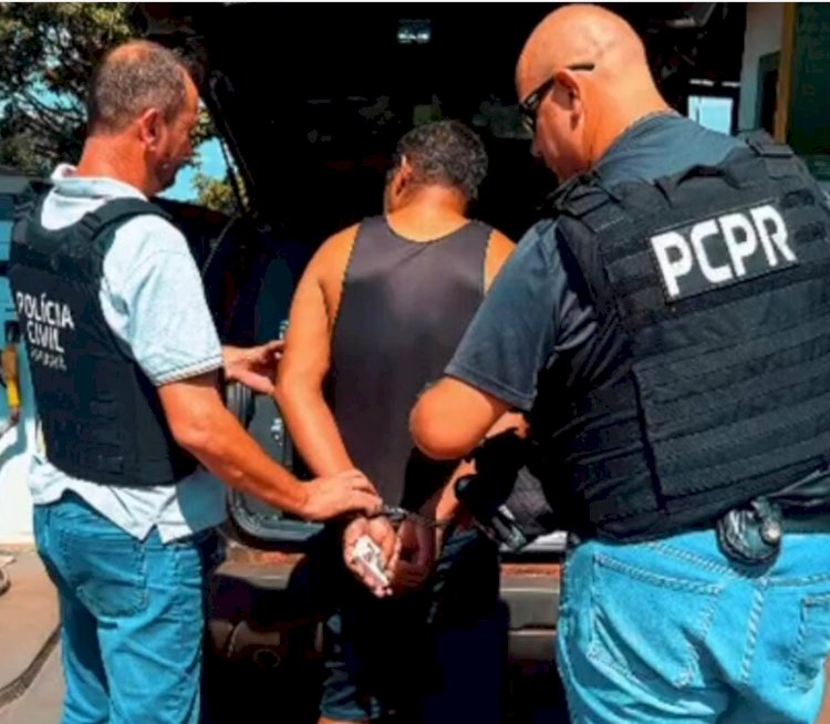 Homem foragido por homicídio   é preso em Pérola Independente município de Maripá