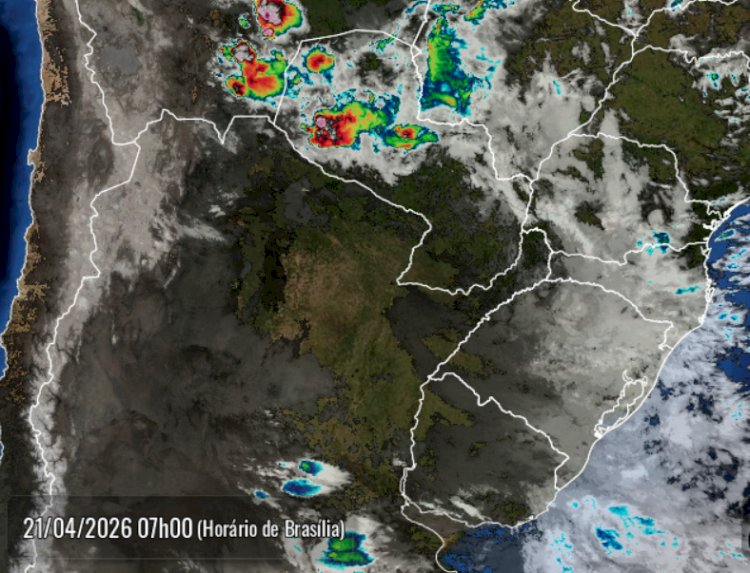 Previsão do tempo indica pancadas de chuva nesta terça-feira em Marechal Cândido Rondon