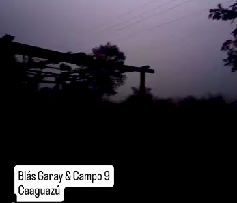 Temporal provoca alagamentos e avança por diversas regiões do Paraguai