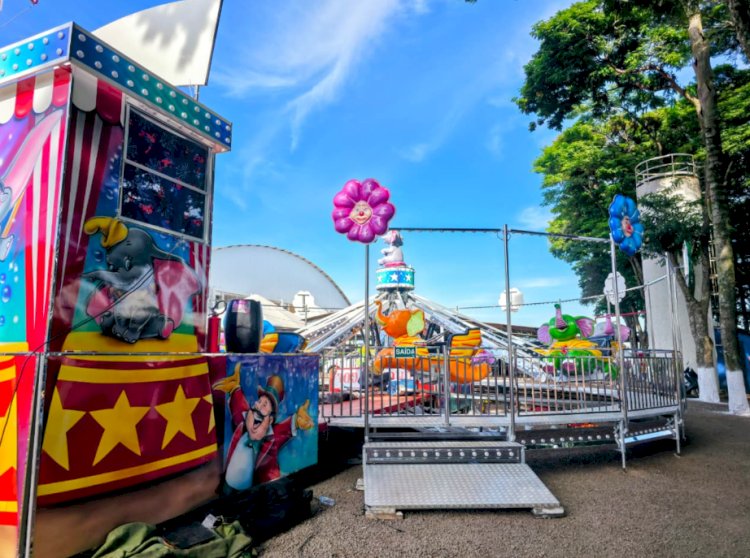 Expo Rosa 2026 terá parque de diversões com atrações para todas as idades