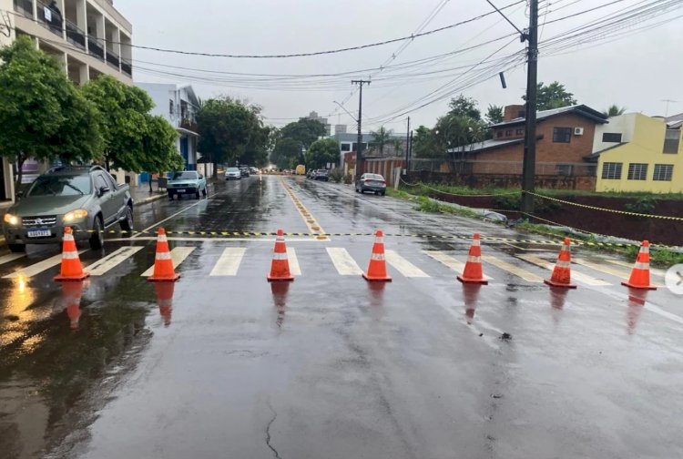 Volumes de chuva superam 200 mm  em Marechal Rondon no Oeste do Paraná  e contradizem  fake news
