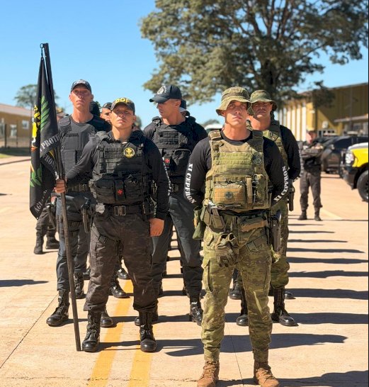 Aula inaugural marca início do Curso de Formação de Praças no BPFRON em Guaíra