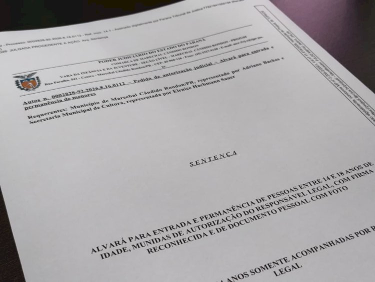 Justiça regulamenta participação de menores no Miss Rondon 2026