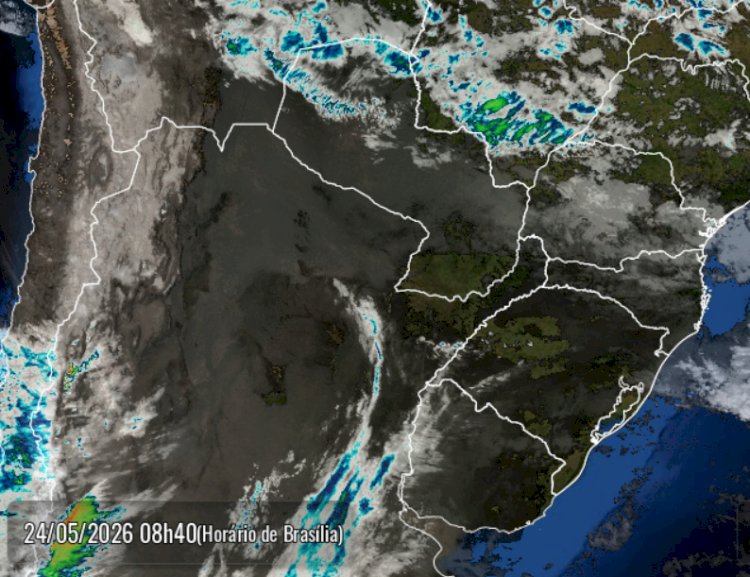 Previsão do tempo para  esta semana de 24 à 31 na região de Marechal Rondon, oeste do Paraná
