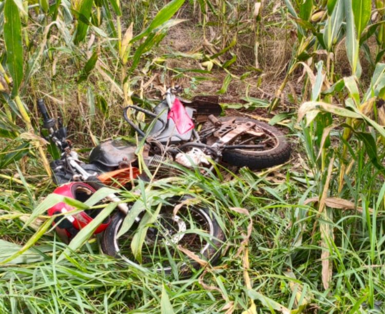 Motociclista fica gravemente ferido em acidente na PR-474, em Braganey