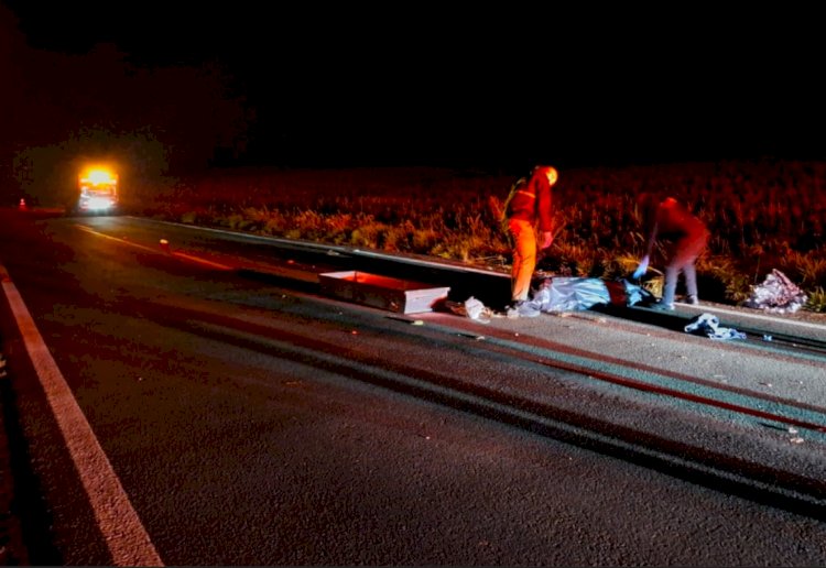 Mulher  é encontrada morta  após possível atropelamento na PR-317 em São José das Palmeiras