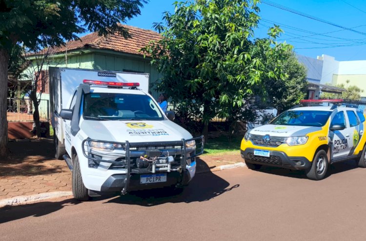 Homem é encontrado morto em residência de Nova Santa Rosa; polícia investiga possível crime