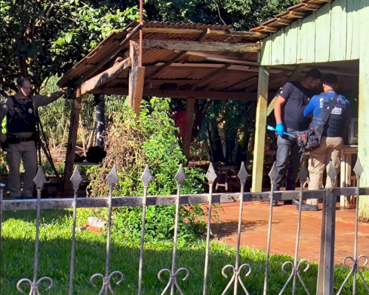 Homem é encontrado morto em residência de Nova Santa Rosa; polícia investiga possível crime