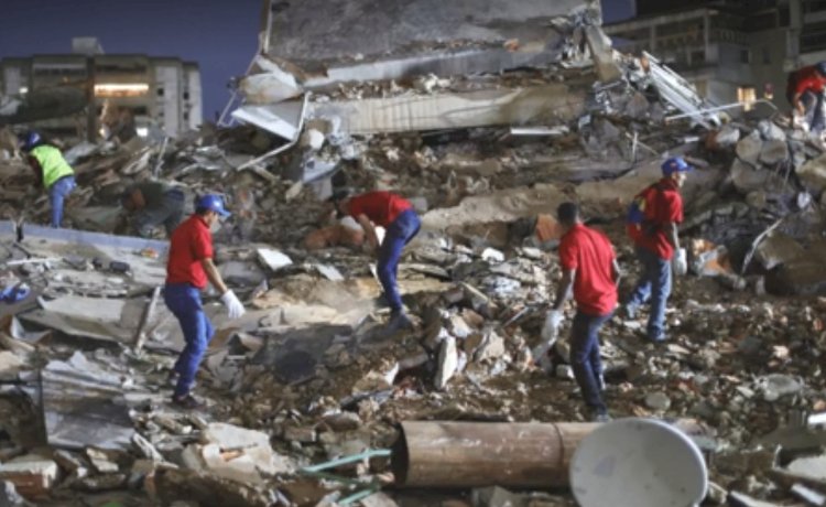 Terremoto de 7,5 atinge a Venezuela, derruba prédios em Caracas e é sentido no Norte do Brasil