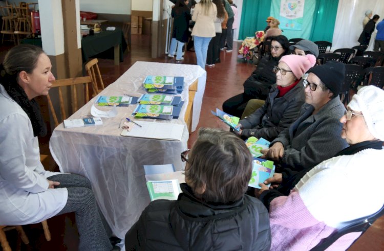 Saúde em Equilíbrio chega ao Recanto Feliz e reforça rede de cuidados com idosos em Nova Santa Rosa