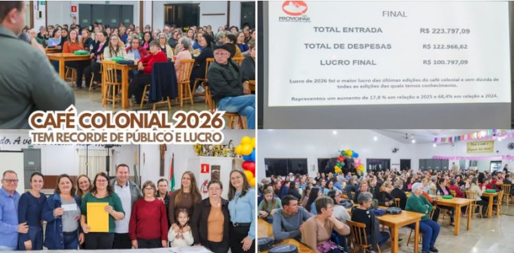 Café Colonial de Mercedes atinge marca inédita de público e arrecadação