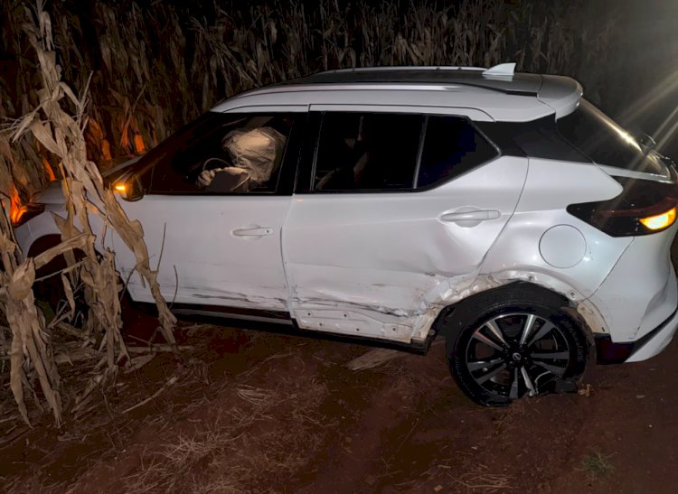 Colisão Frontal na PR-239 Deixa Motorista Ferido em Assis Chateaubriand