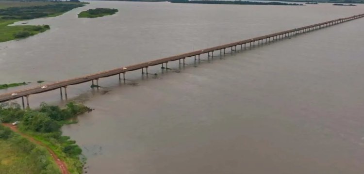 Lentidão no transito  na fronteira vem aí: Ponte Ayrton Senna receberá obras de modernização  em Guaíra