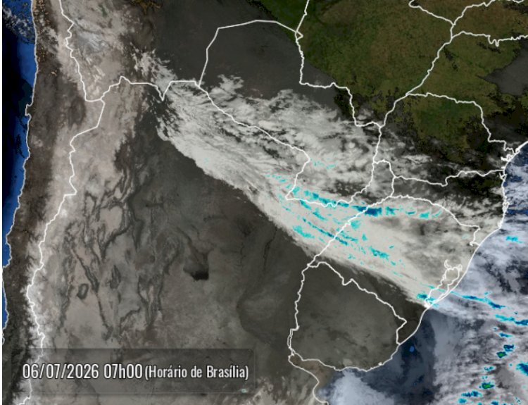 Mudança no tempo; Segunda-feira de frio e chuva na região de  Marechal Cândido Rondon; temperatura pode cair para 7°C