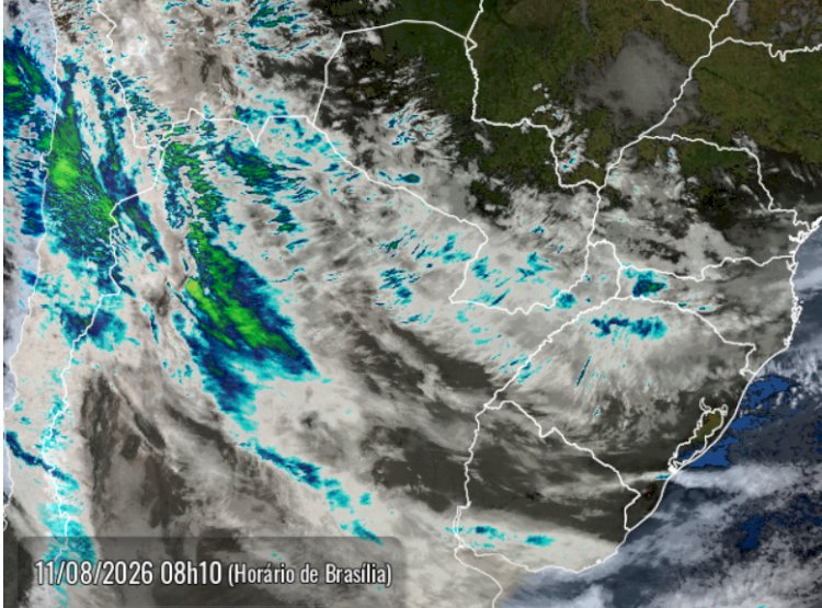 Parcialmente nublado e com pouca chance de chuva em Marechal Cândido Rondon nesta terça-feira