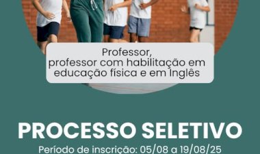 Nova Santa Rosa abre PSS para contratação de professores a partir do dia 5 de agosto