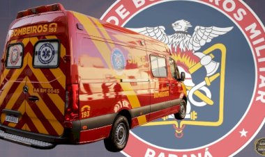 Colisão entre veículos deixa mulher ferida no centro de Marechal Rondon