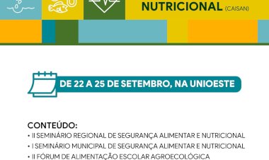 Prefeitura promove encontros sobre Segurança Alimentar em parceria com a Unioeste