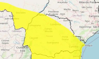Temporais com granizo e ventos fortes voltam a atingir cidades do Paraná