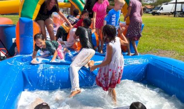 Dia das crianças  teve comemorações ontem dentro do projeto agita Rondon