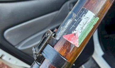 Polícia Civil apreende  fuzil,  brasão da República del Paraguay, pistola calibre .45, munições e  durante  Operação “Contenção”