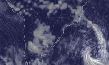 Atualização sobre o Ciclone extratropical