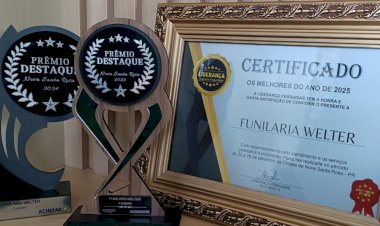 Funilaria Welter vence pelo segundo ano consecutivo o prêmio destaque em Nova Santa Rosa